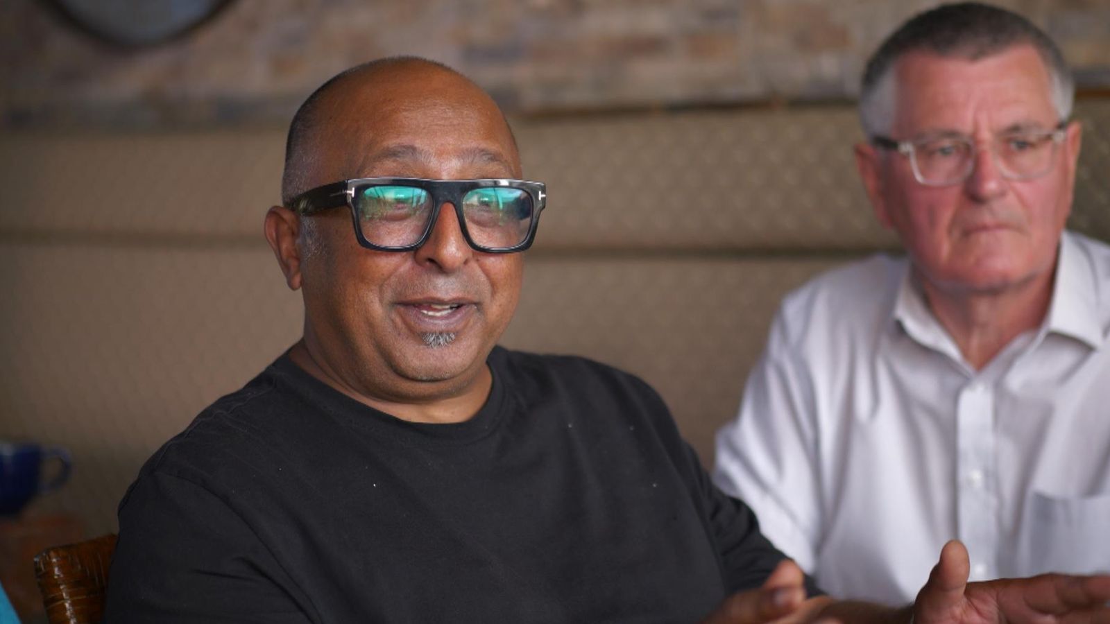 Sky reporter returns to scene of riots confrontation | UK News | Sky News