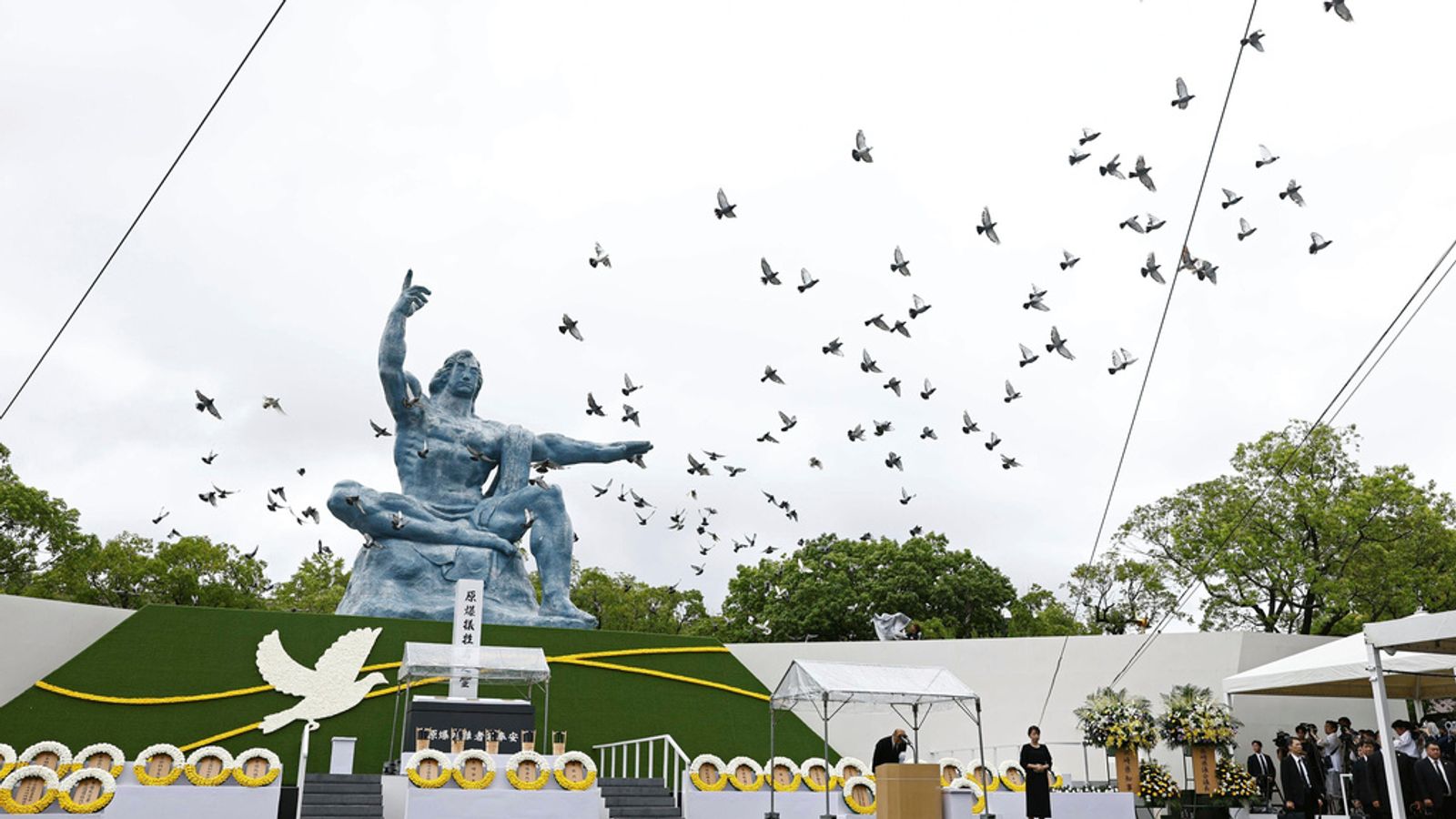 Survivors’ relatives pledge to make Nagasaki the last ever atomic bomb site on 80th anniversary