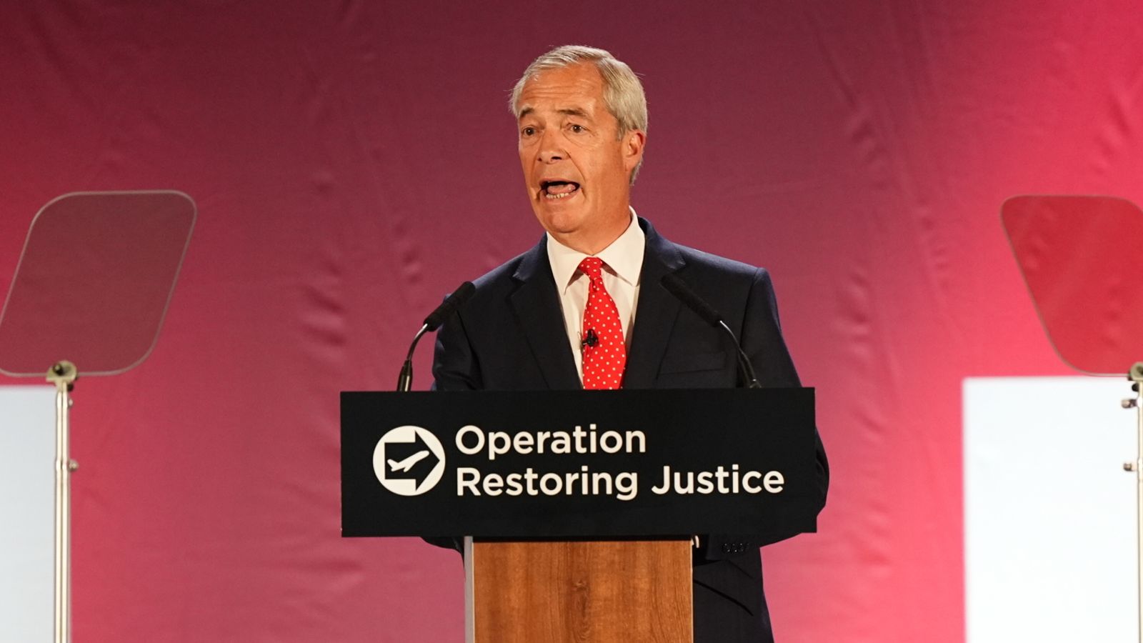 Women and children will be detained under Farage deportation plans 
