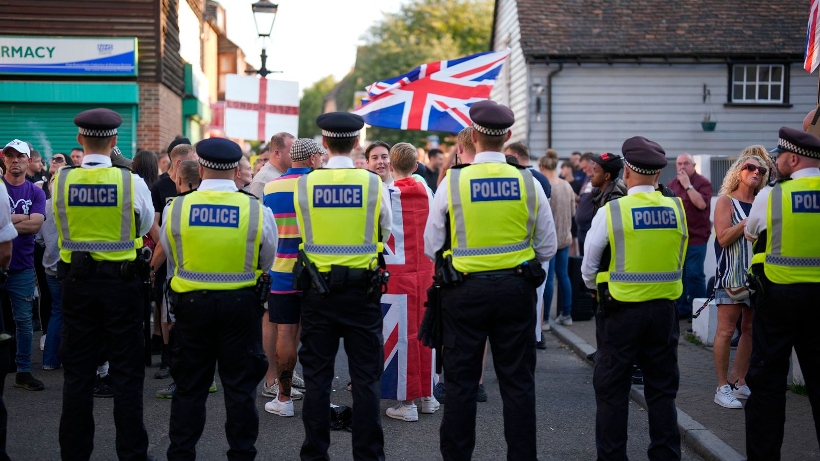 Asylum hotel protests expected to swell this weekend - as Farage unveils 'mass deportation' plan