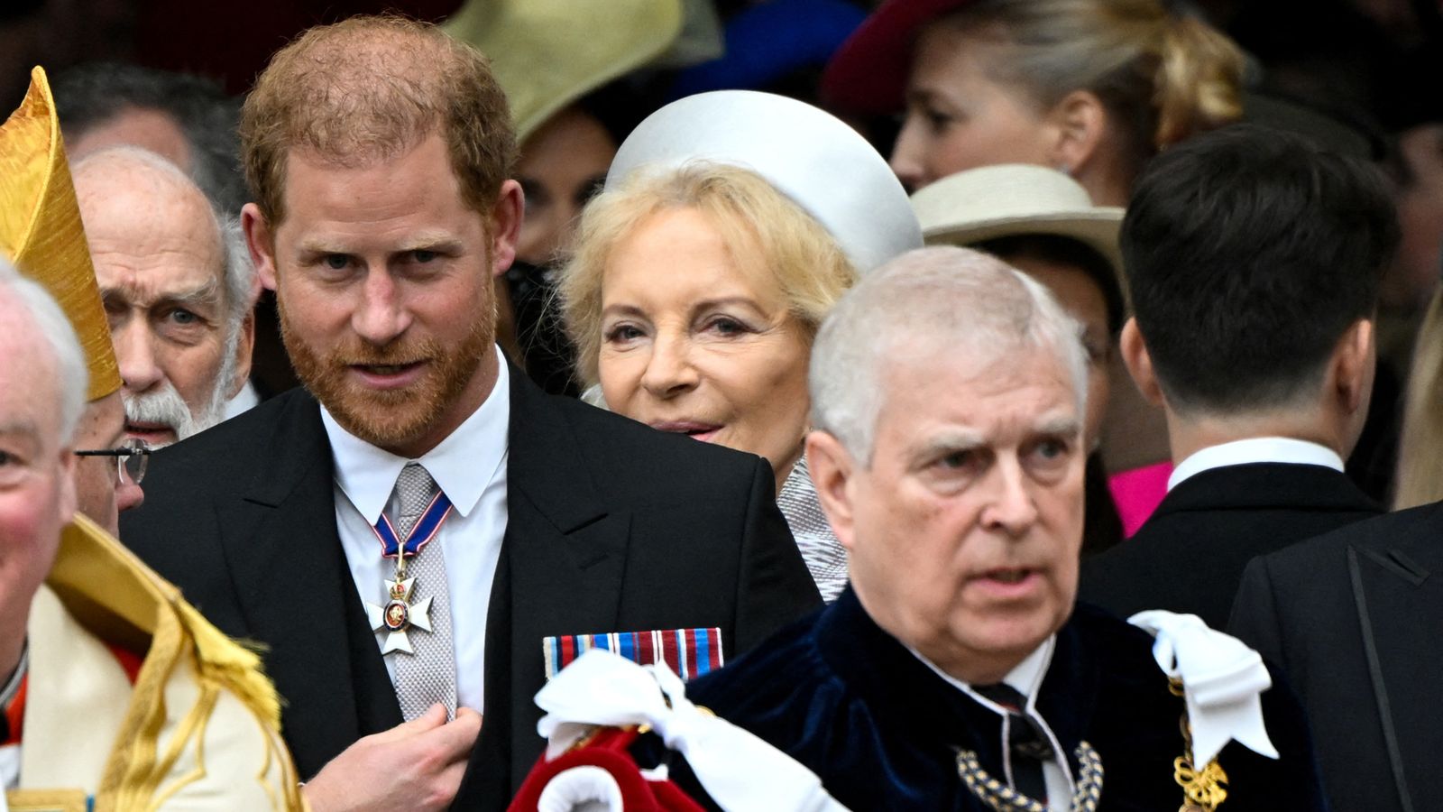 Prince Harry denies having 'physical fight' with Prince Andrew