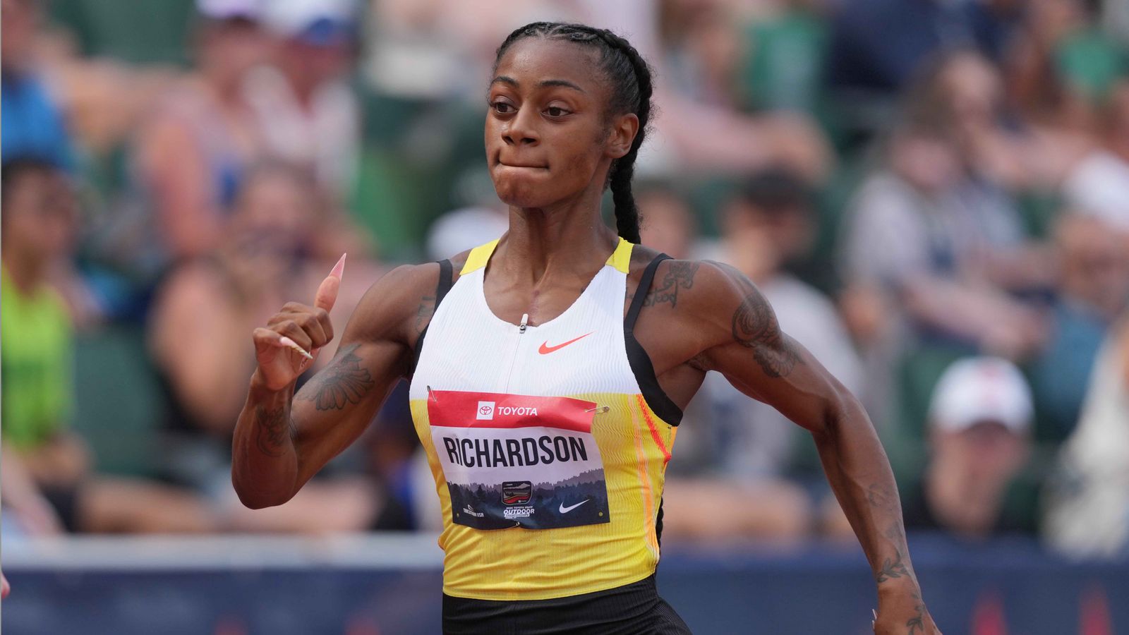 World champion sprinter Sha'Carri Richardson arrested for allegedly assaulting boyfriend at Washington airport