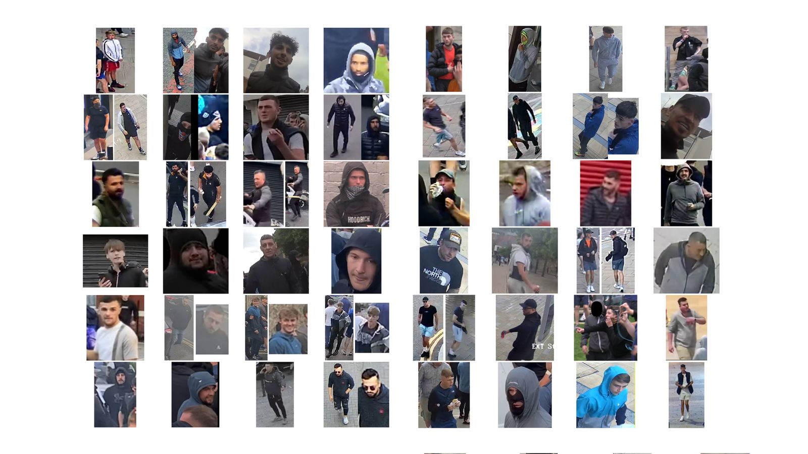 Still wanted: UK riots suspects pictured in new police appeal
