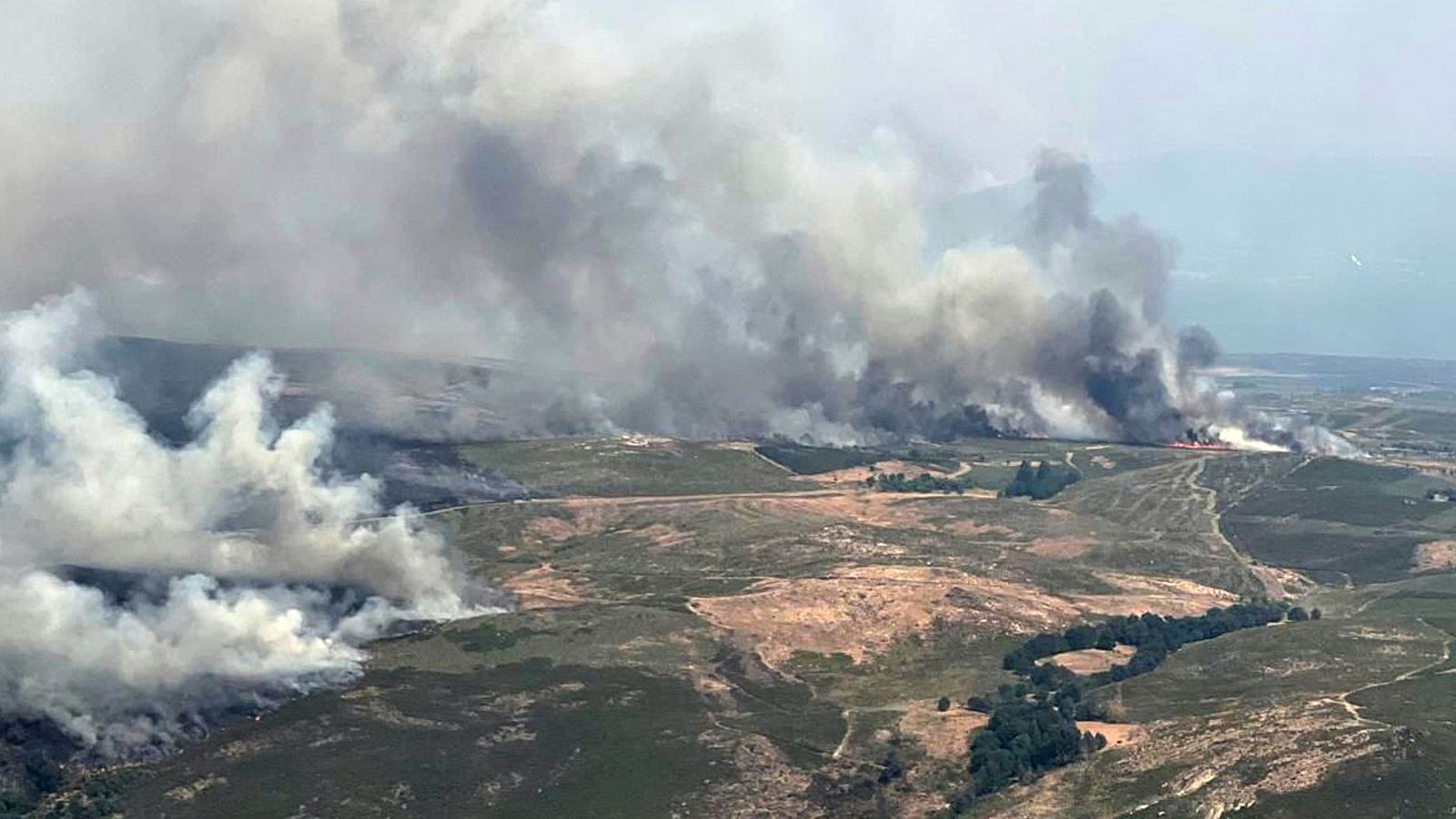 Why wildfires in Spain and Portugal are having an impact on weather in the UK