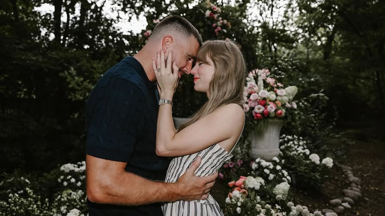 Taylor Swift announces engagement to boyfriend Travis Kelce