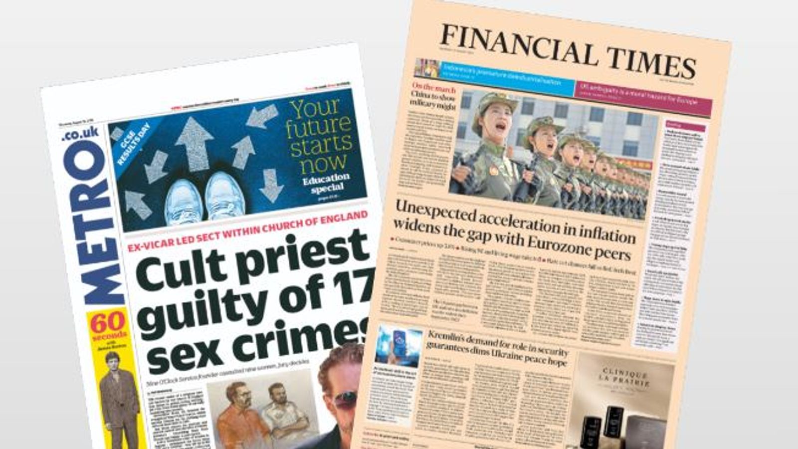 Thursday's national newspaper front pages | UK News – Sky News   news.sky.com