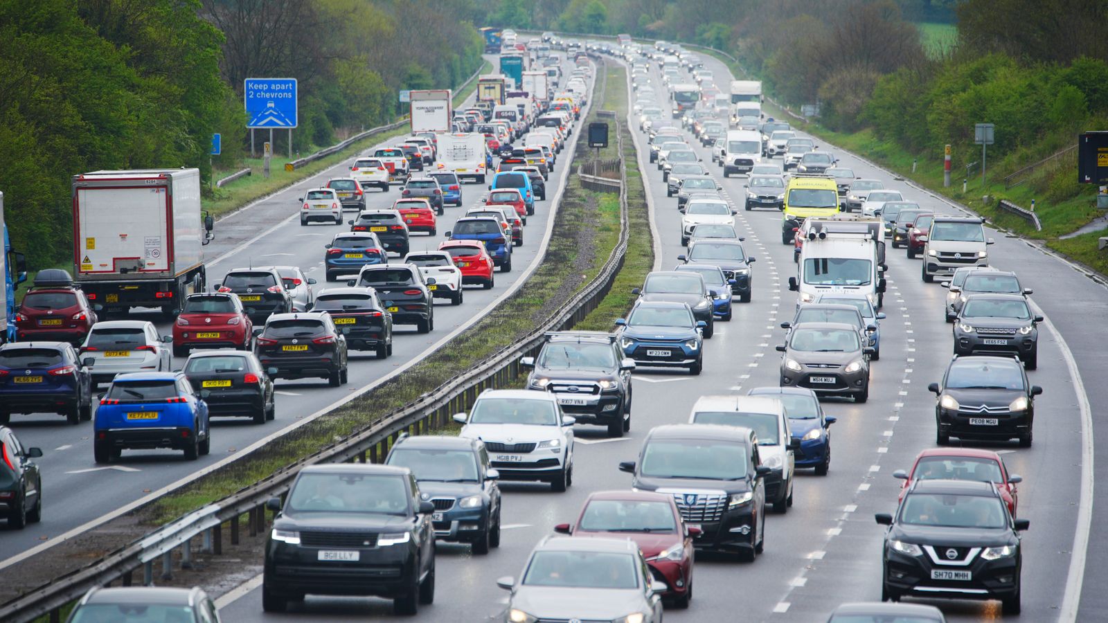 Revealed: The roads set to face worst bank holiday traffic
