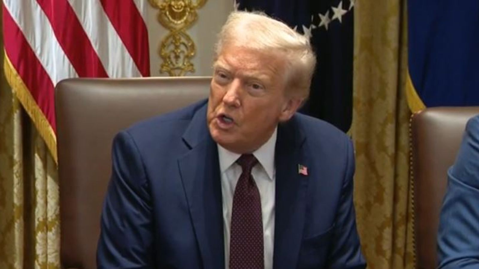 Donald Trump holds cabinet meeting at White House | News UK Video News ...