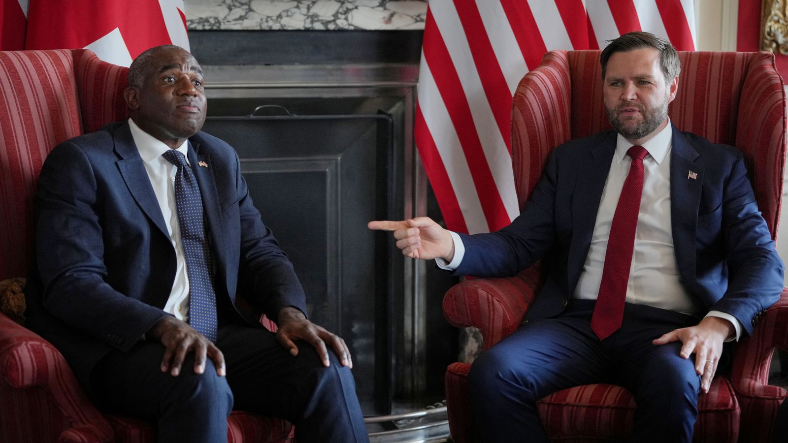 JD Vance's cordial - then candid - comments left no doubts over the UK-US disagreements