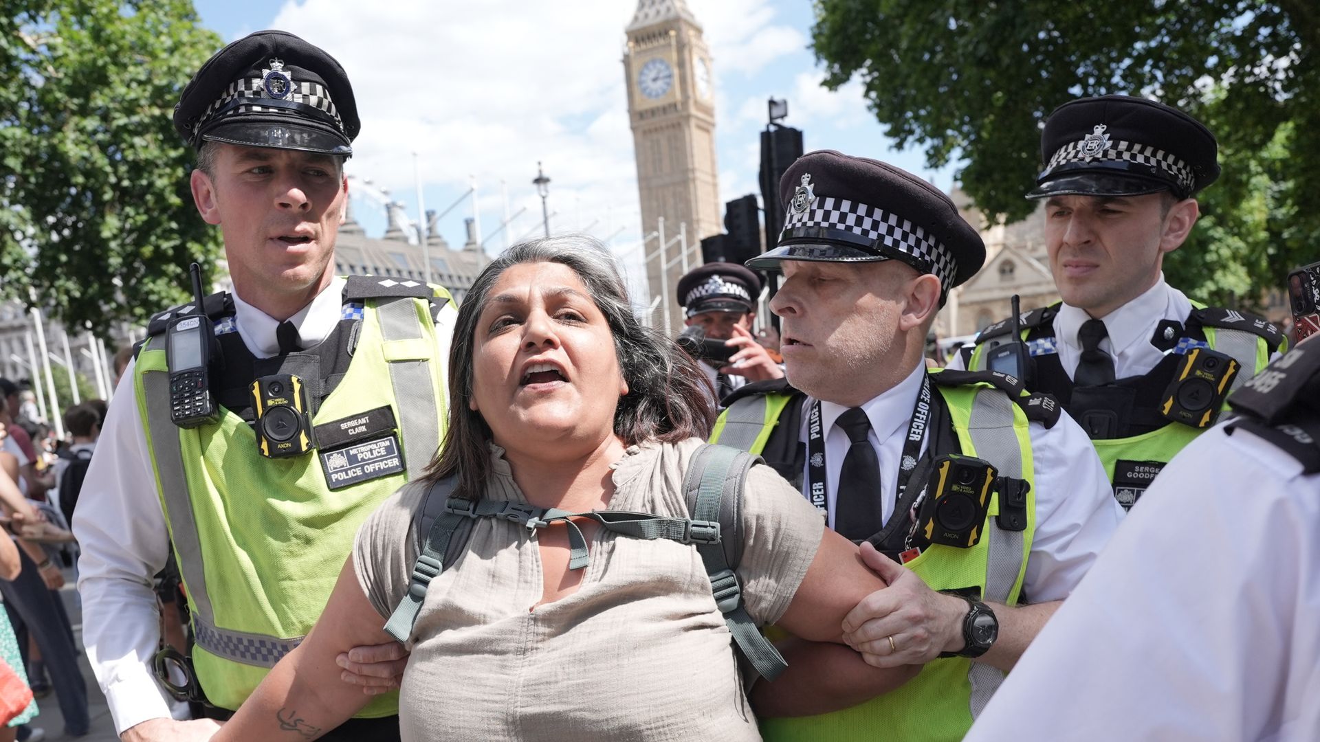 Amnesty International 'deeply concerned' as 474 arrests made at Palestine Action protest