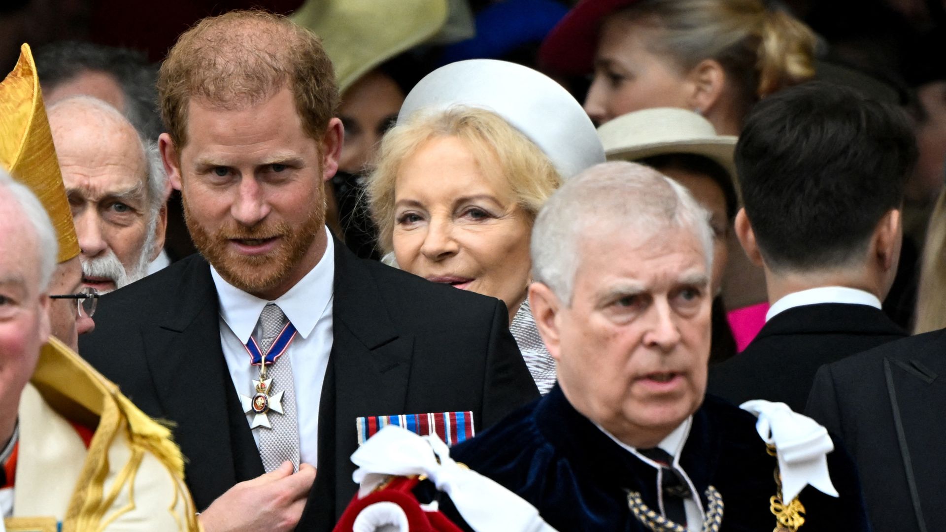 Prince Harry denies having 'physical fight' with Prince Andrew