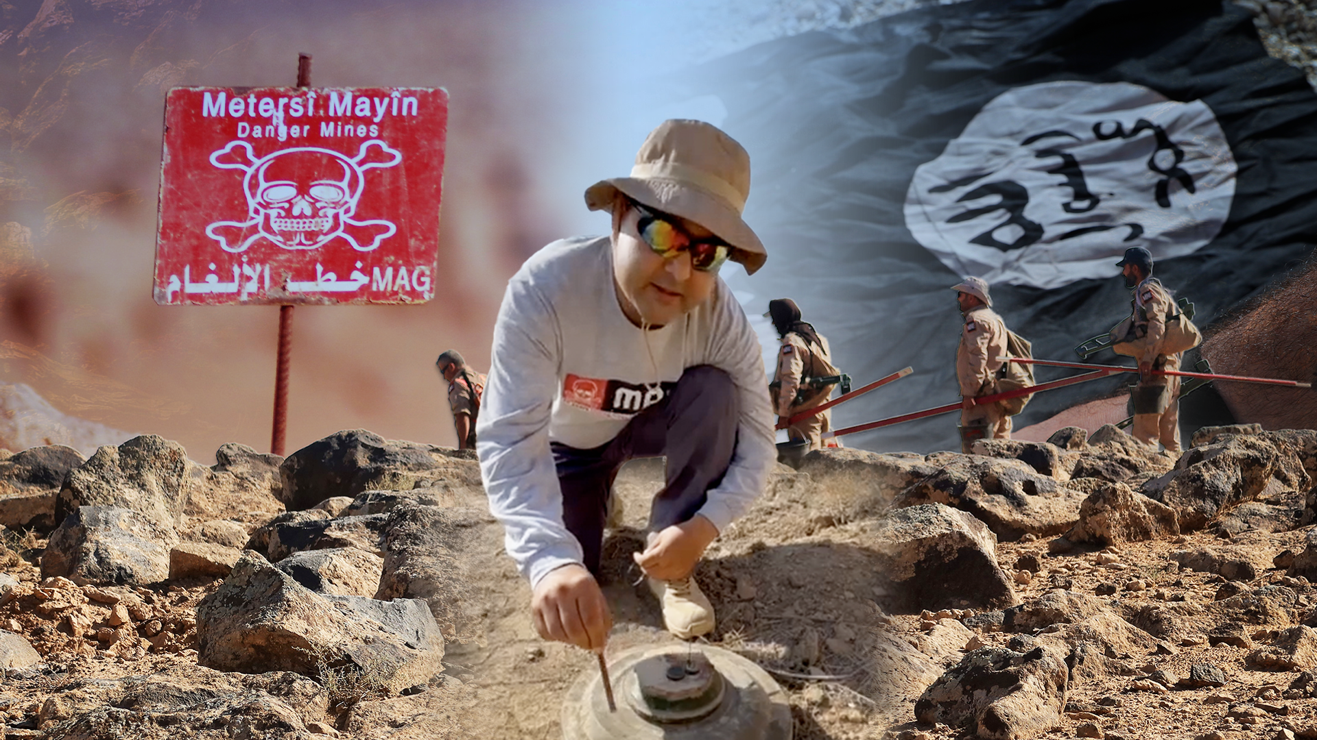 'You just need a bad day to get killed': Defusing death in the former IS terror capital
