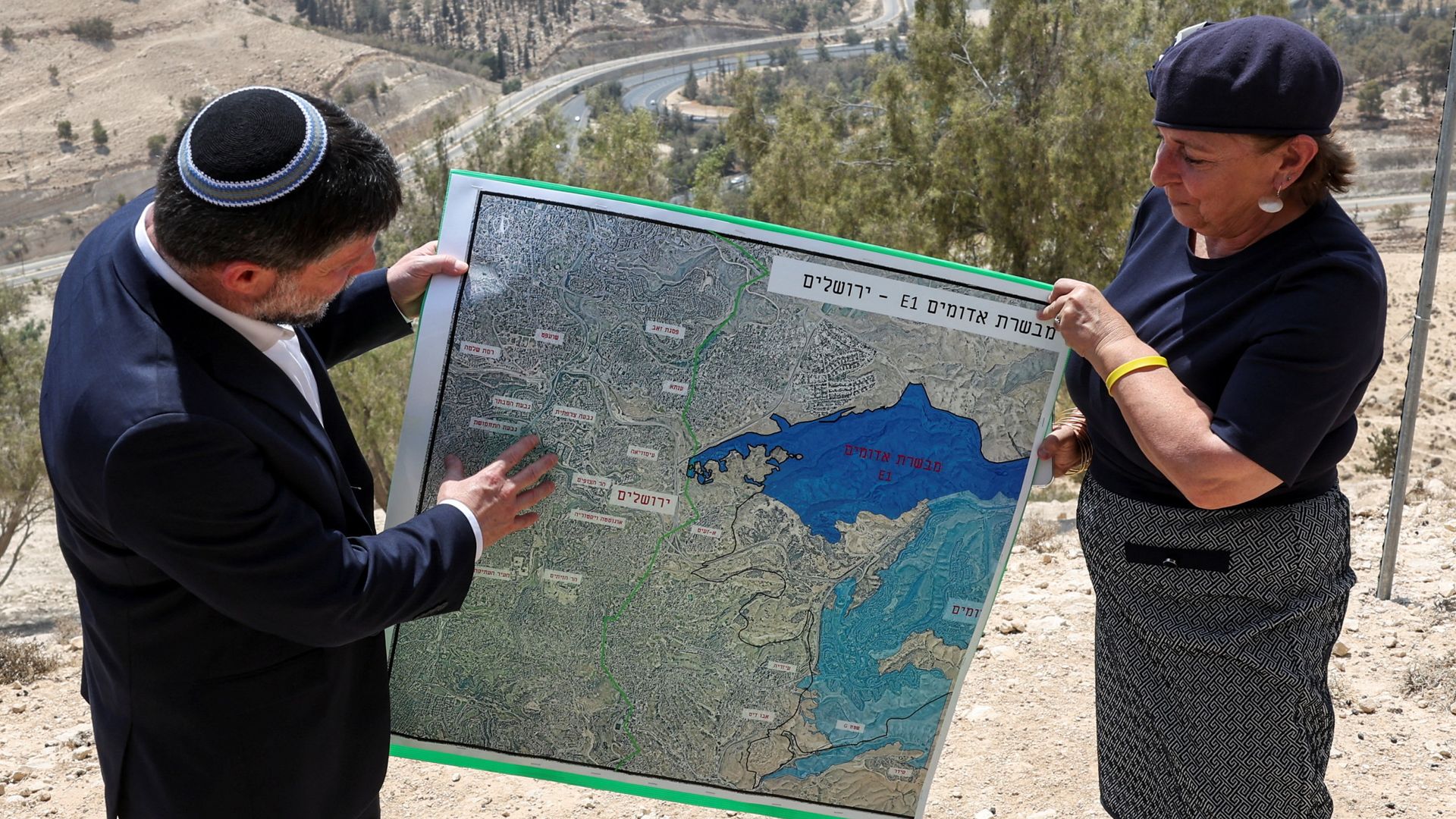Israeli minister announces plans for new West Bank settlement to 'bury' idea of Palestinian state
