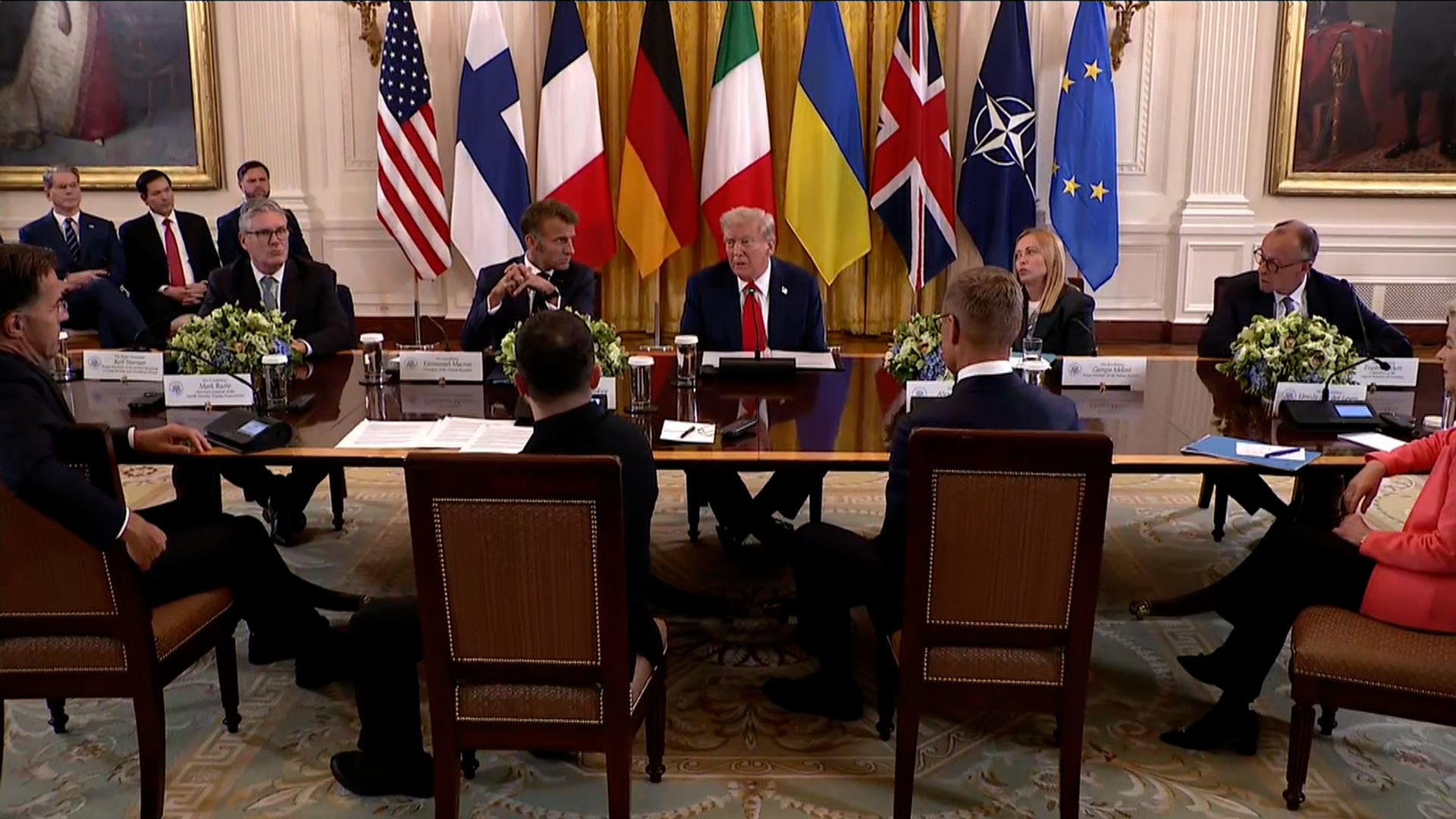 Key takeaways from White House talks between Trump, Zelenskyy and EU leaders