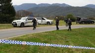 Police officers killed in shooting in rural Australia, Porepunkah. Pic: Simon Dallinger/EPA/Shutterstock