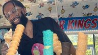 Shazad Khan, who died following a stabbing in Monks Park, Wembley, north-west London. Pic: PA