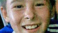 Undated handout photo issued by Greater Glasgow Police of Shea Ryan who died in July 2020 when he climbed through an unsecured fence on a bu