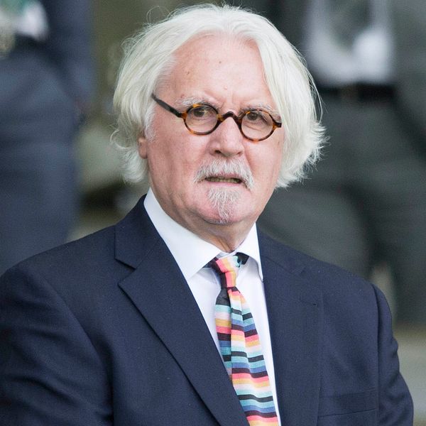 Sir Billy podczas meczu piłki nożnej Celtic i Dunfermline w 2019 roku. Pic: Pa