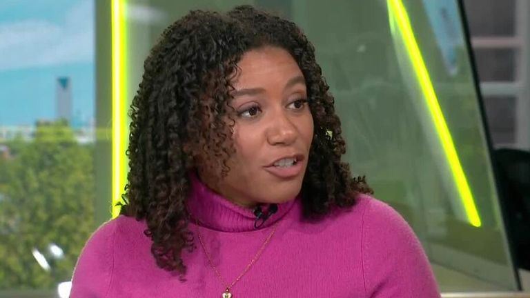 Mhari Aurora, corresponsal político de Sky News