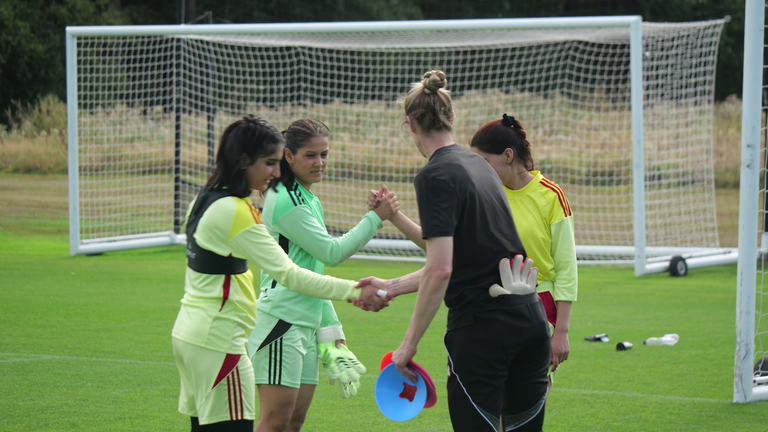 Building a future for Afghan women's football