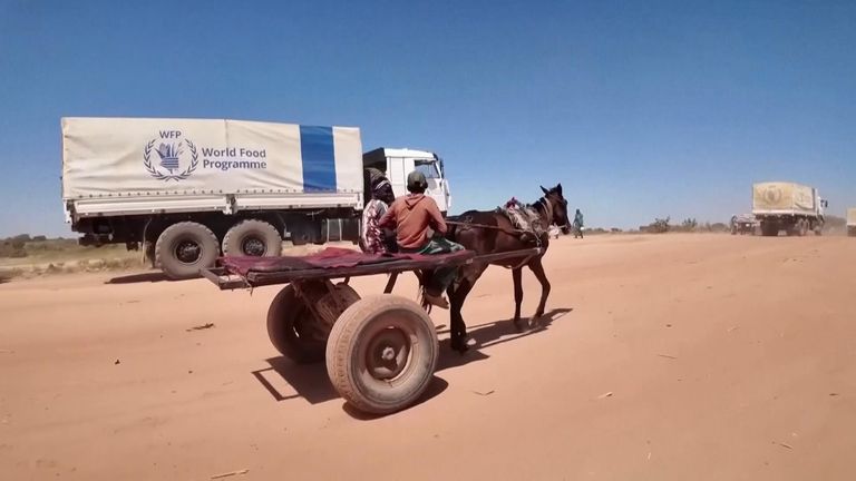 Aid convoys attempting to enter al Fashir have come under fire by the RSF since last year
