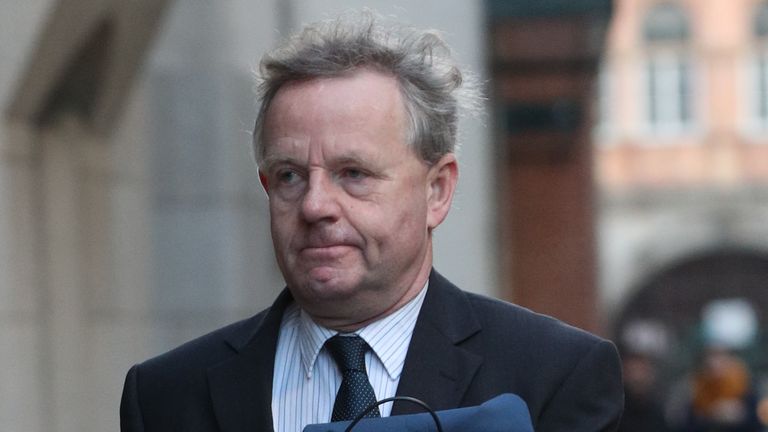 Andrew Hill arrives at the Old Bailey in London in 2019.
Pic: PA