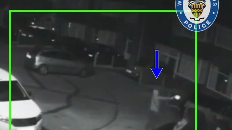 Betro returned a few hours after the gun jammed and fired at the house three times