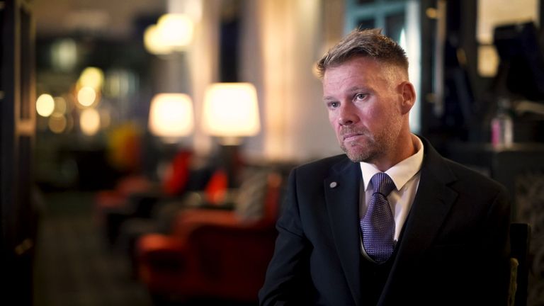 Sean Nell, hotel manager in Bournemouth