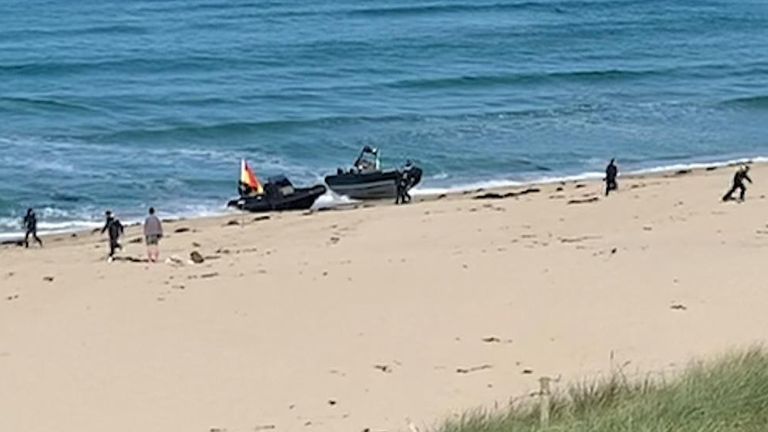 Cocaine boat chase