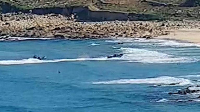 Cocaine boat chase
