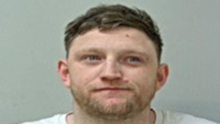 Daniel Burba had an epileptic fit at the wheel. Pic: Lancashire Constabulary/PA