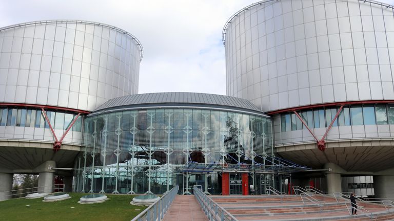 The ECHR is interpreted by judges at this court in Strasbourg, France. File pic: AP