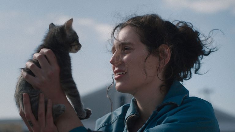 Eva Victor, who first gained attention for their viral comedy videos, has released their first feature, Sorry, Baby. Pic: A24