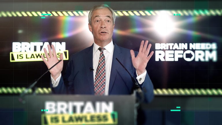 Reform leader Nigel Farage argues releasing the information could prevent unrest. Pic: PA