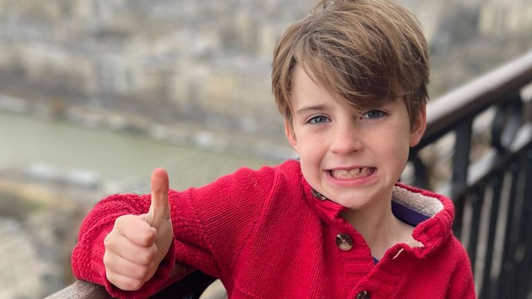 The family of Fletcher Merkel said there was a 'hole in our hearts'. Pic: Family handout/AP