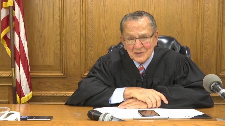 Judge Frank Caprio. Pic: AP