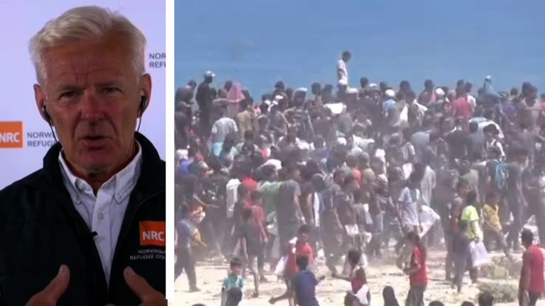 JAN EGELAND HUNGER GAMES GAZA ISRAEL