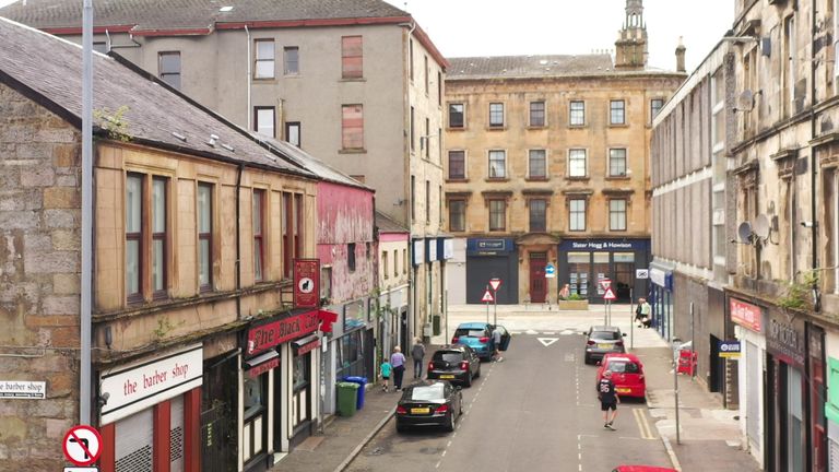 The street Inverclyde Muslim Centre is on