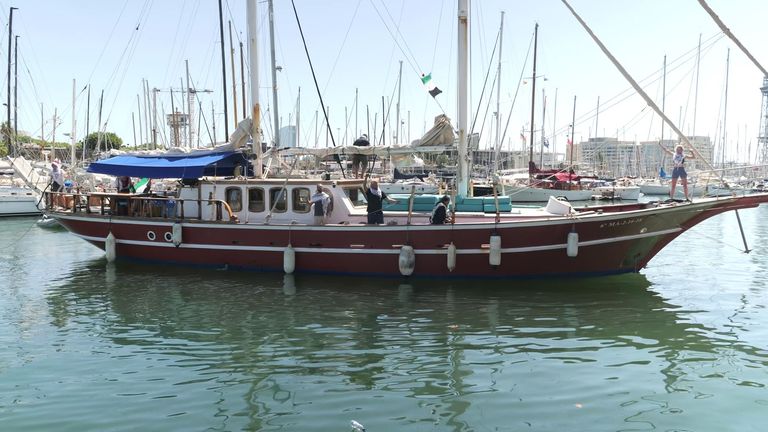 The new, bigger flotilla, will set off from Spain on Sunday