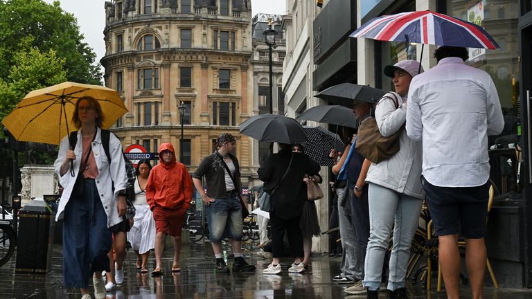 Wind and rain will make a swift return next week. Pic: Reuters