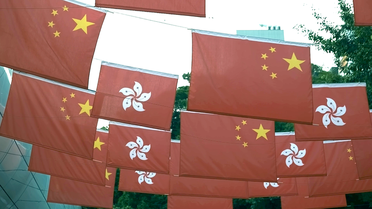 China is now firmly in control and Mandarin is increasingly heard on the streets of Hong Kong
