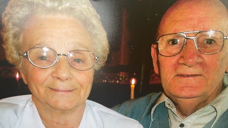 Allan and Betty Griffin both had their funerals done by Legacy. Pic: Family