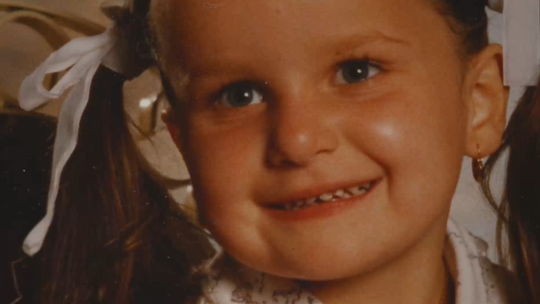 Natalie as a child