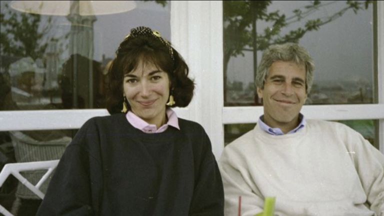 Jeffrey Epstein and Ghislaine Maxwell