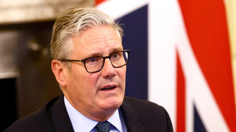 Sir Keir Starmer has made new homes a major priority. Pic: Jack Taylor/PA