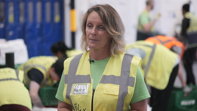 Rachel Ledwith from The Felix Project says services are oversubscribed
