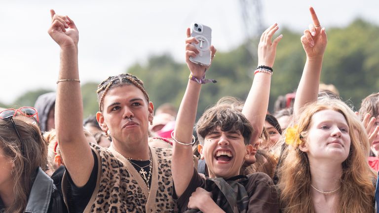 Fans enjoying the 2024 Leeds Festival. File pic: PA