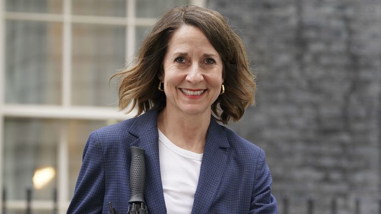 Liz Kendall is the new science secretary. Pic: PA