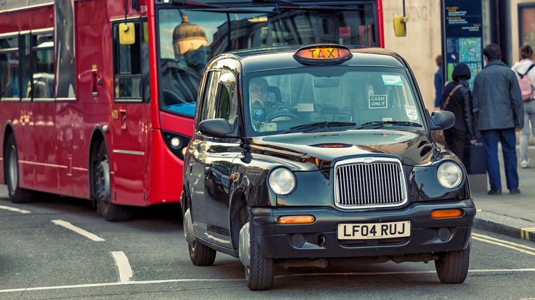 Black cabs are currently exempt from the charge. Pic: iStock