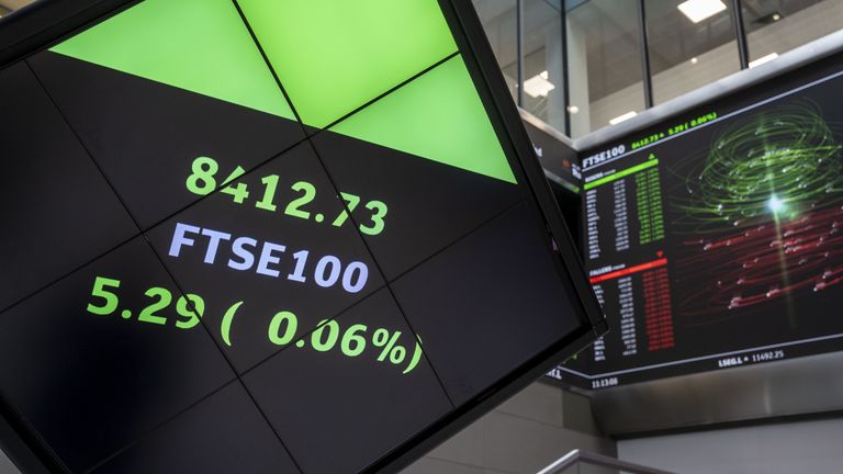 The London Stock Exchange in the City of London. Pic: PA